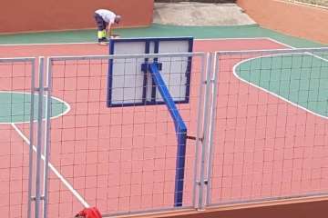  Hornos del Rey presume de una cancha deportiva remozada (Foto TA)